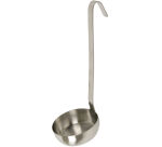 louche inox à fond plat pour pizza 10 cm
