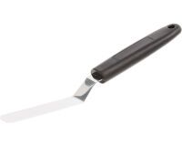 spatule coudée inox manche ergonomique 9 cm