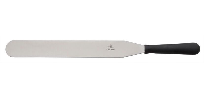 spatule plate inox manche standard 24 cm