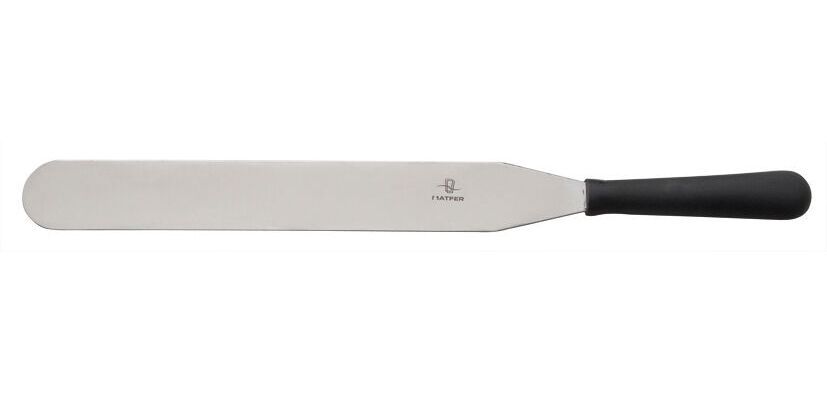 spatule plate inox manche standard 24 cm