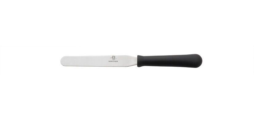 spatule plate inox manche standard 12 cm