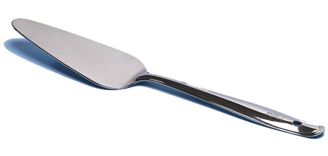 pelle à tarte en acier inoxydable