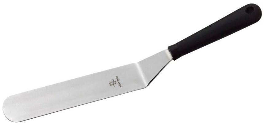 spatule coudée inox manche standard 15 cm