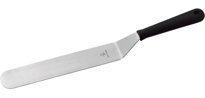 spatule coudée inox manche standard 19 cm