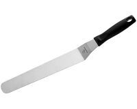 spatule coudée inox manche ergonomique 26 cm