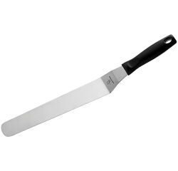 spatule coudée inox manche ergonomique 26 cm