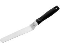 spatule coudée inox manche ergonomique 17 cm