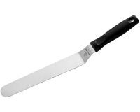 spatule coudée inox manche ergonomique 20 cm