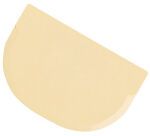 corne polypropylène beige 11.3x7.5 cm