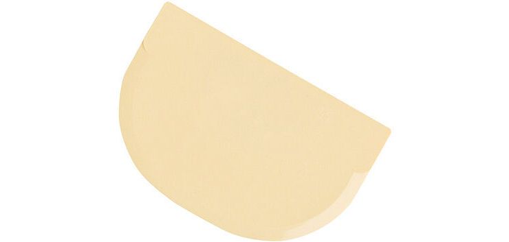 corne polypropylène beige 11.3x7.5 cm