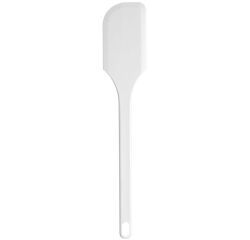 spatule plate biseautée Exoglass blanc 35 cm