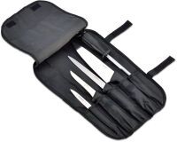trousse à couteaux 5 pièces en nylon noir