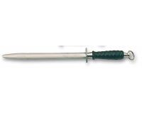 fusil à aiguiser de boucher mèche ovale taillage fin 30 cm