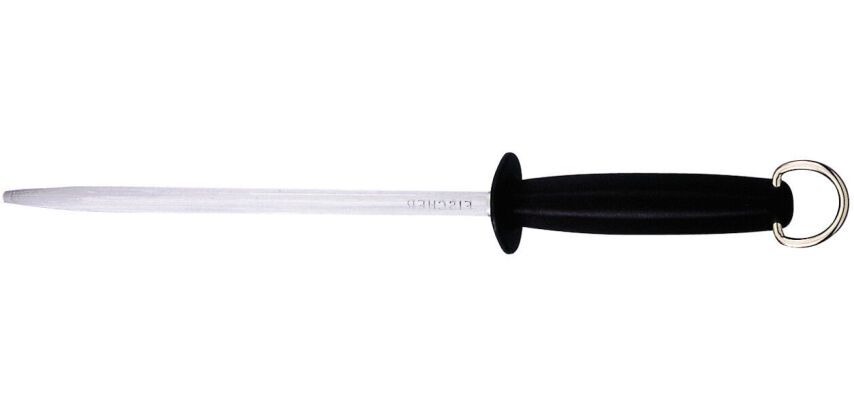 Fusil de cuisine, mèche ronde en chrome dur