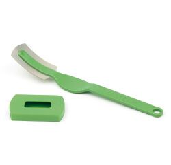 Matfer lot de 12 lames boulanger vertes 15 cm