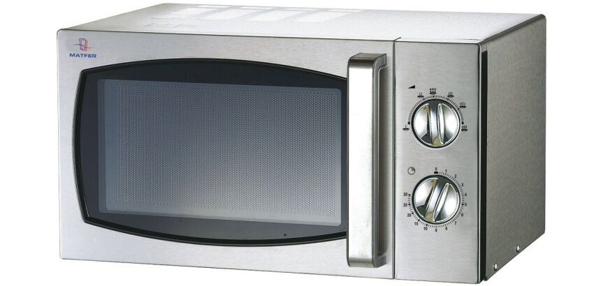 fours micro-ondes mécanique inox fours micro-ondes mécanique 23 litres