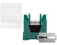 boîte distributrice de 250 lames à scarifier inox 4.3x2 cm