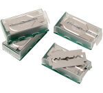 lot de 4x10 lames à scarifier inox 4.3x2 cm