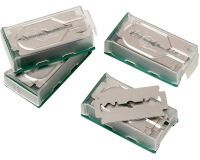 lot de 4x10 lames à scarifier inox 4.3x2 cm