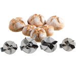 marqueurs inciseurs à pain inox avec trou diamètre 8 cm