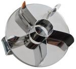 marqueurs inciseurs à pain inox avec trou diamètre 8 cm