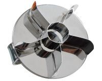 marqueurs inciseurs à pain inox avec trou diamètre 8 cm