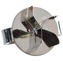 marqueurs inciseurs à pain inox sans trou diamètre 6.5 cm