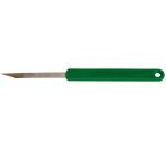 lot de 2 lames boulanger inox vertes droites n°5