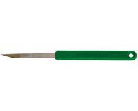 lot de 2 lames boulanger inox vertes droites n°5