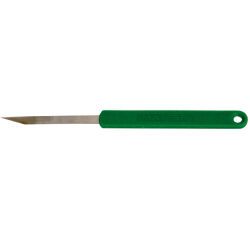 lot de 2 lames boulanger inox vertes droites n°5