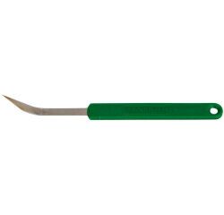 lot de 2 lames boulanger inox vertes courbes n°5