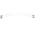 lot de 2 fils inox pour lyre à génoise 120093
