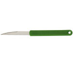lot de 2 lames fournil crantées inox vertes 17.5 cm