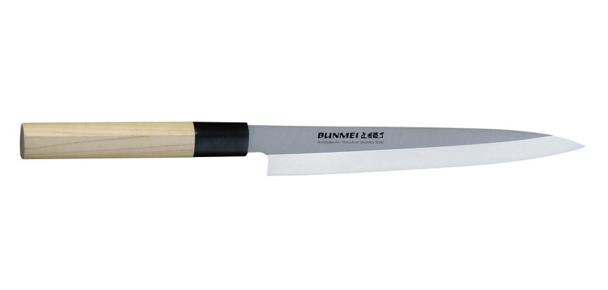 Yoshikin Bunmei couteau à poisson yanagi 27 cm