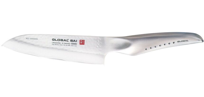 Global série Saï couteau santoku SAI-M03 13.5 cm