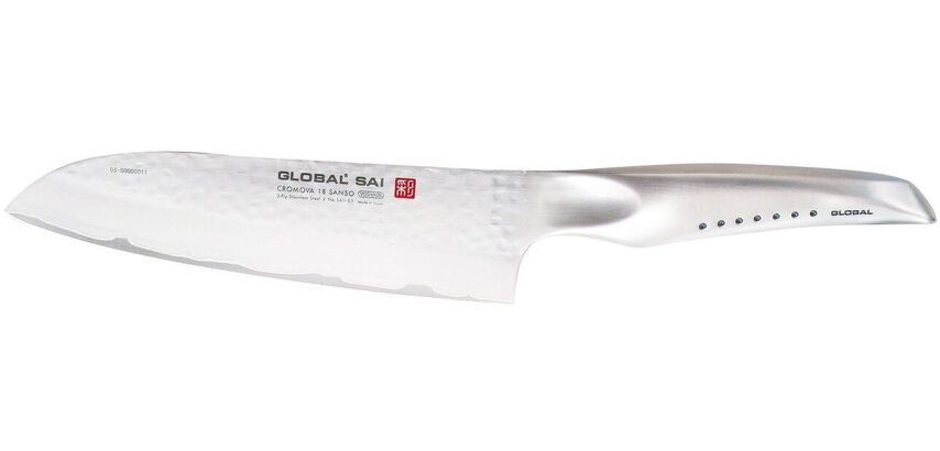 Global série Saï couteau santoku  SAI-03 19 cm