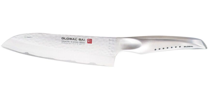 Global série Saï couteau santoku  SAI-03 19 cm