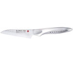 Global série Saï couteau d'office lame droite SAI-S03R 9 cm