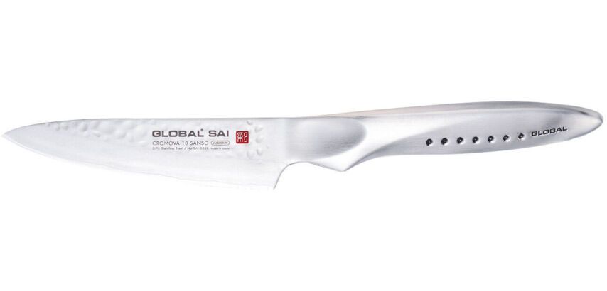 Global série Saï couteau d'office SAI-S02R 10 cm