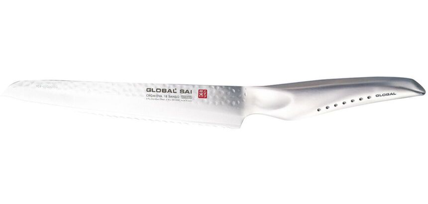 Global série Saï couteau a pain SAI-M04 17 cm