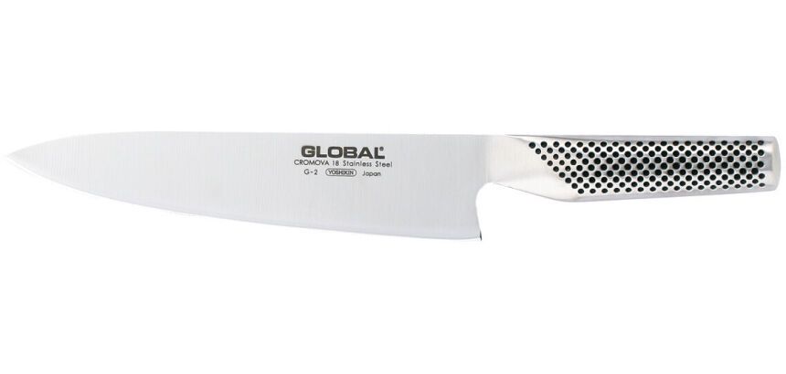 Global série G couteau de cuisine G2  inox 20 cm