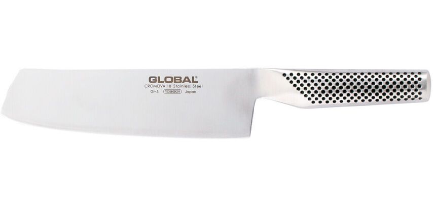 Global série G couteau couperet à légumes G5 inox 18 cm