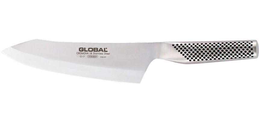 Global série G couteau hachoir G7  inox 18 cm