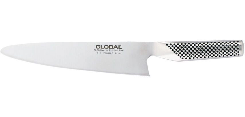 Global série G couteau à découper G1 inox 21 cm