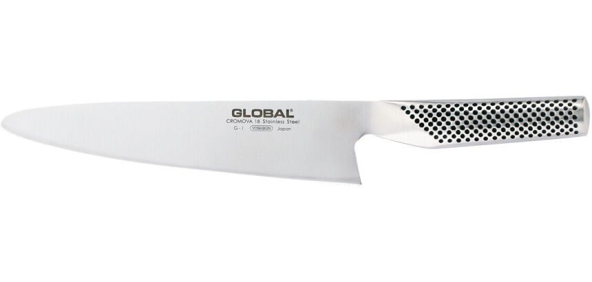 Global série G couteau à découper G1 inox 21 cm