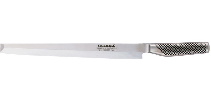 Global série G couteau poisson tako sashimi G15 inox 30 cm