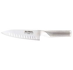 Global série G couteau de cuisine alvéolé G77 20 cm