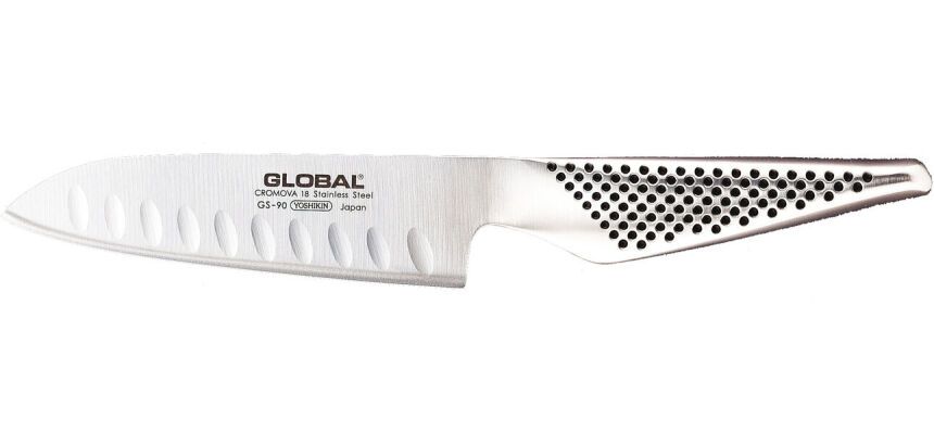 Global série GS couteau santoku alvéolé GS90 13 cm