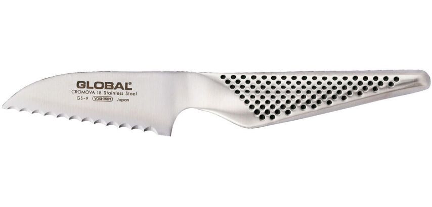 Global série GS couteau à tomate GS9 inox  8 cm