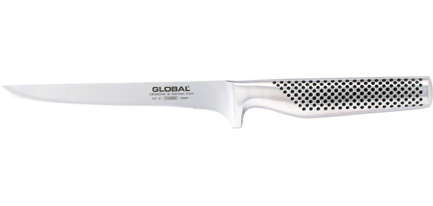Global série GF couteau à désosser GF31 inox 16 cm